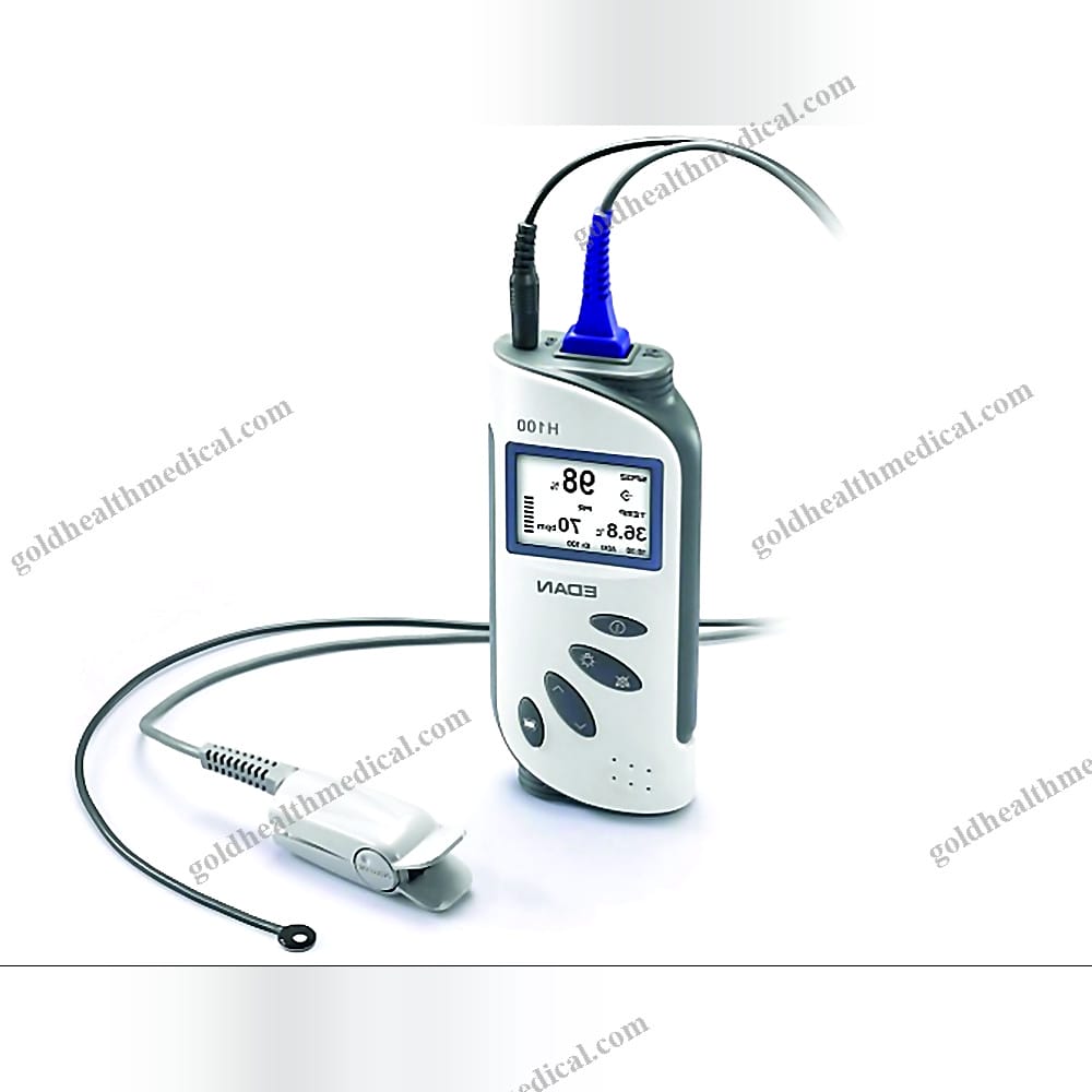EDAN H100B Digital Pulse Oximeter with Alarm and Pulse