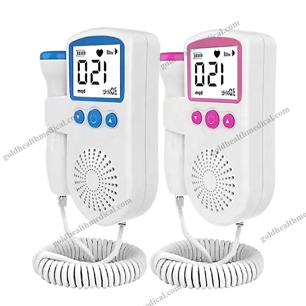 Digital Fetal Doppler Jumper Portable Ultrasonic Heartbeat Monitor