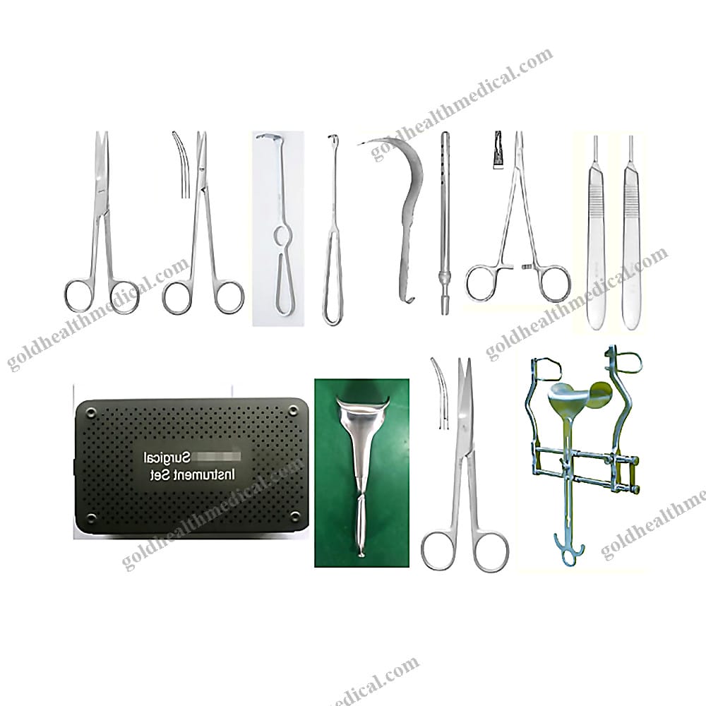 Premium Laparotomy Surgical Instruments Set