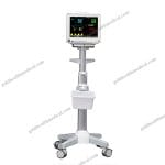Portable MultiParameter Patient Monitor with Cart Surgery Diagnosis Stand