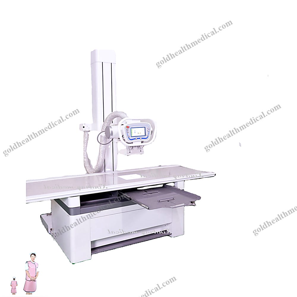 200mA Digital XRay System with Bed for General Radiography and