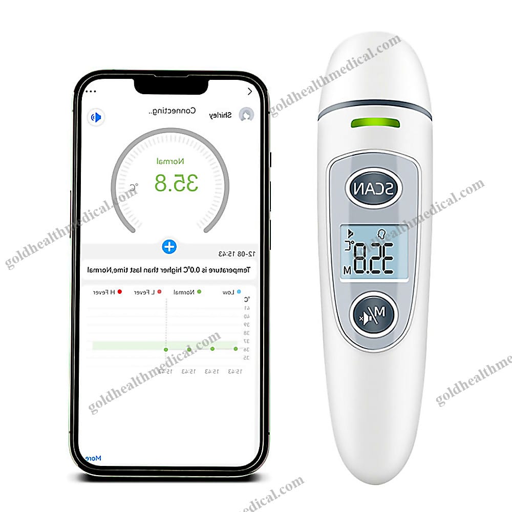 Bluetooth Dual Mode Infrared Thermometer Gun