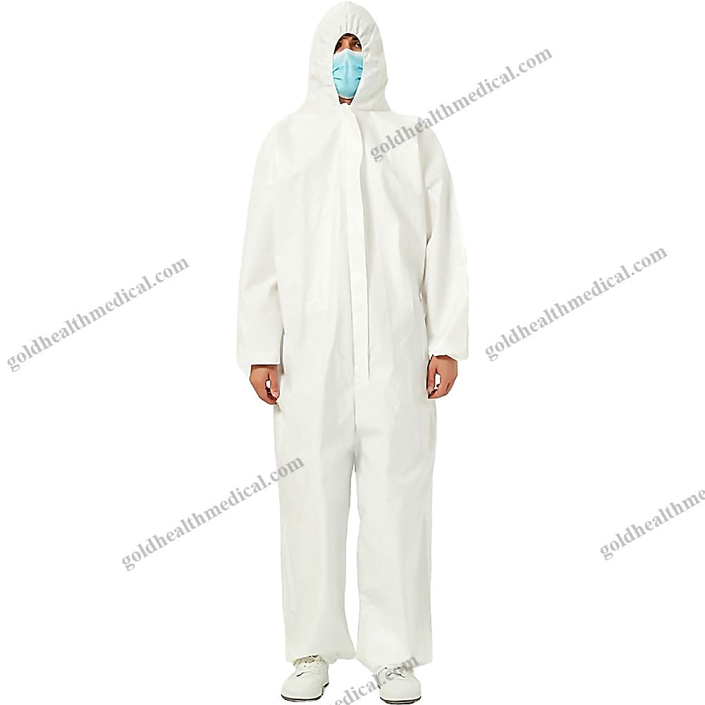 SMS Nonwoven PPE Disposable Coveralls