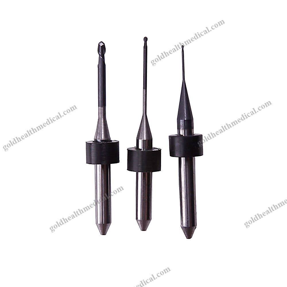 Dental Lab CADCAM Zirconia PMMA Milling Burs