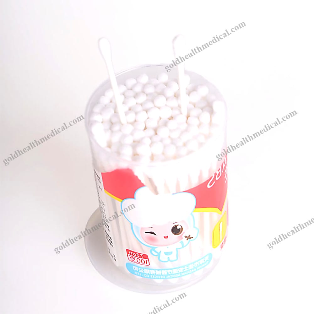Premium Bamboo Cotton Swabs for Ear Cleaning