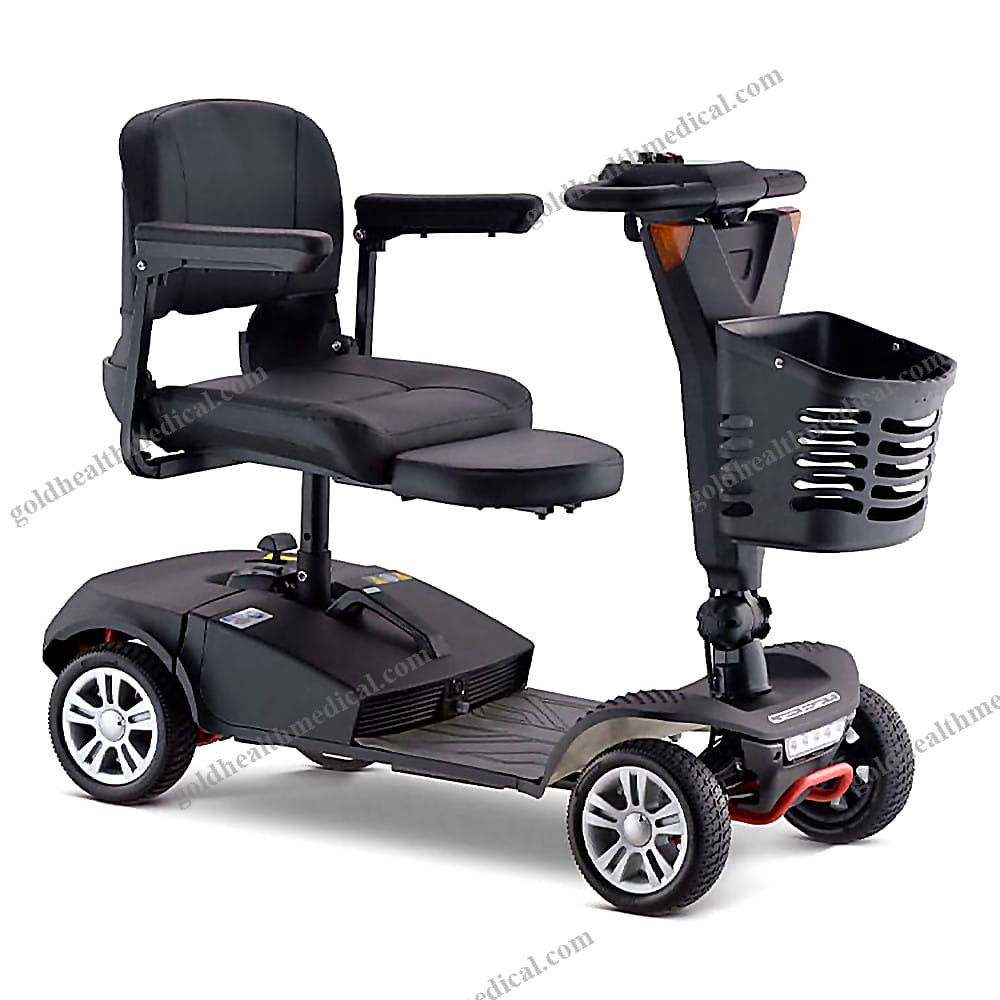 Foldable Lightweight 4Wheel Mobility Scooter for Elderly