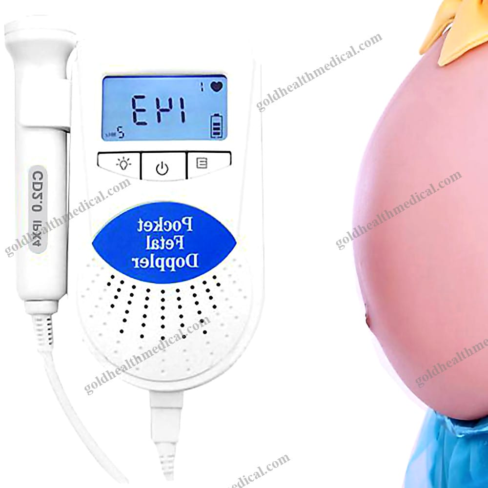 Fetal Doppler Pro Wireless Fetal Heart Rate Monitor for Professional Baby