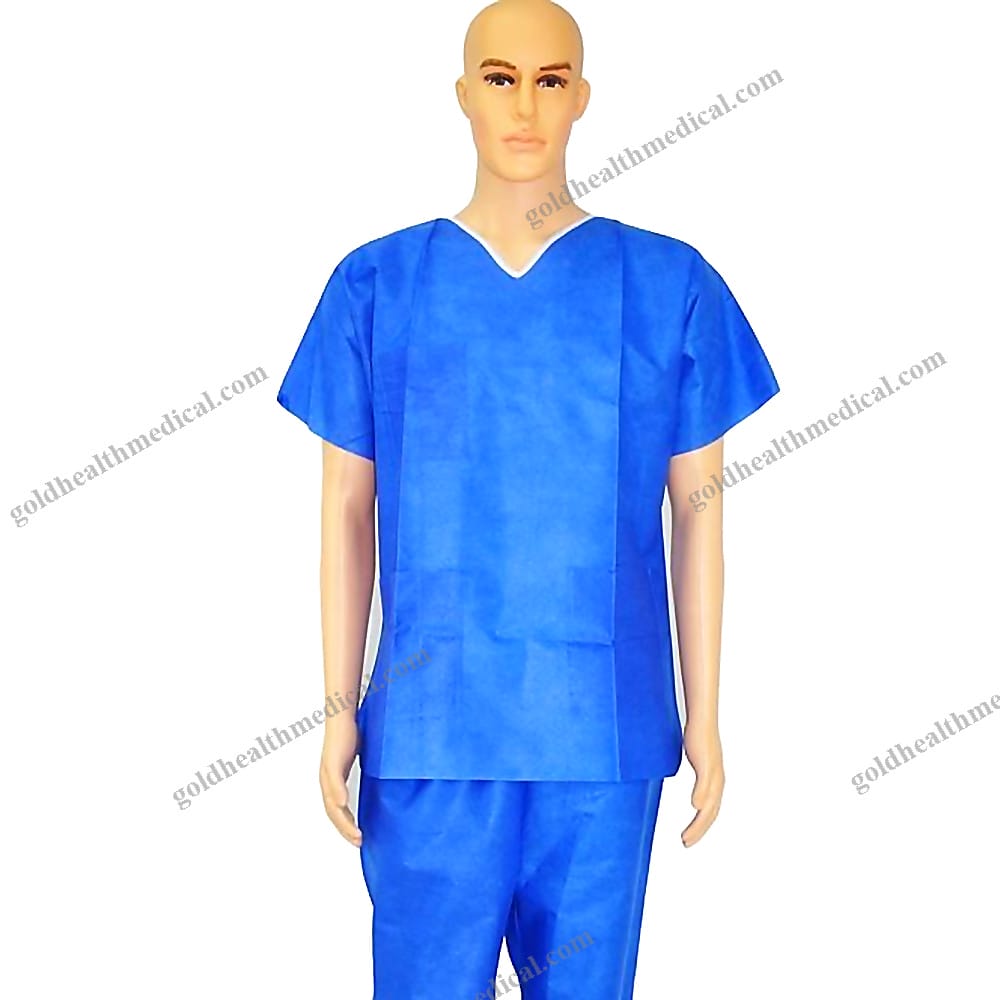 MediPro Disposable NonWoven Scrub Suit with Short Sleeve