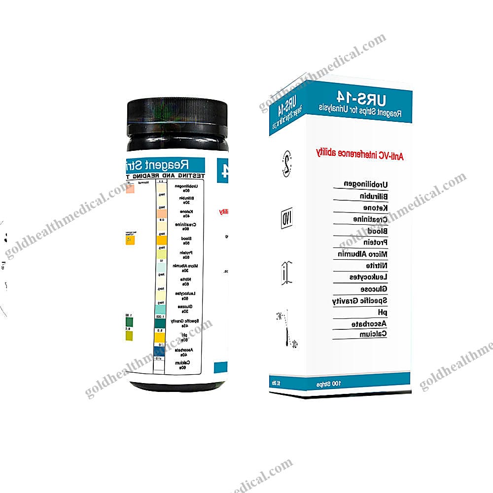 14Parameter Rapid Urine Test Strips for Urinalysis