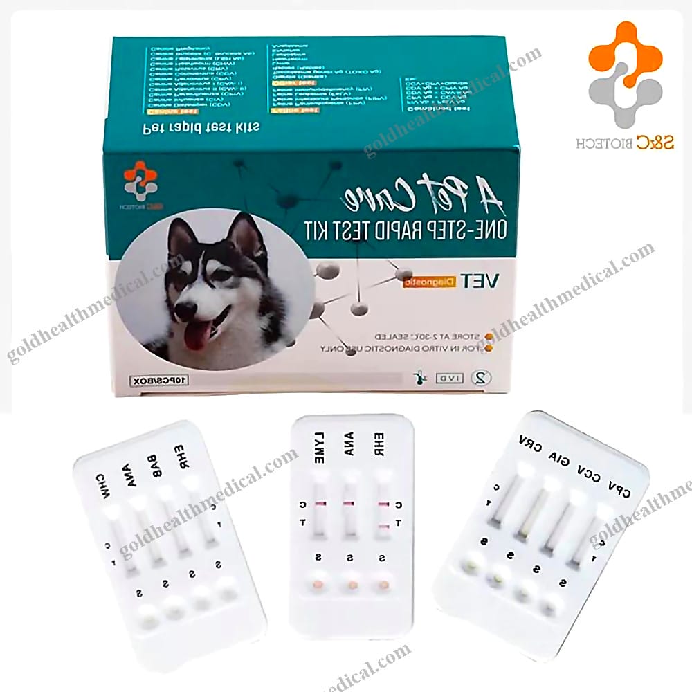 ISOApproved Canine Rapid Test Kit CDVCPV