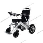 2024 Lightweight Folding Electric Wheelchair with Controller for Disabled Users