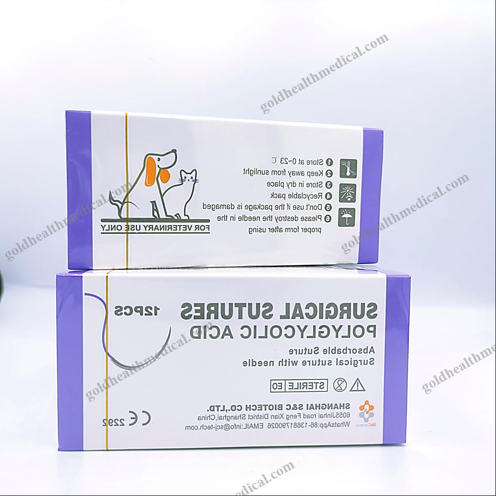 Advanced PGA PGLA Nylon Veterinary Sutures