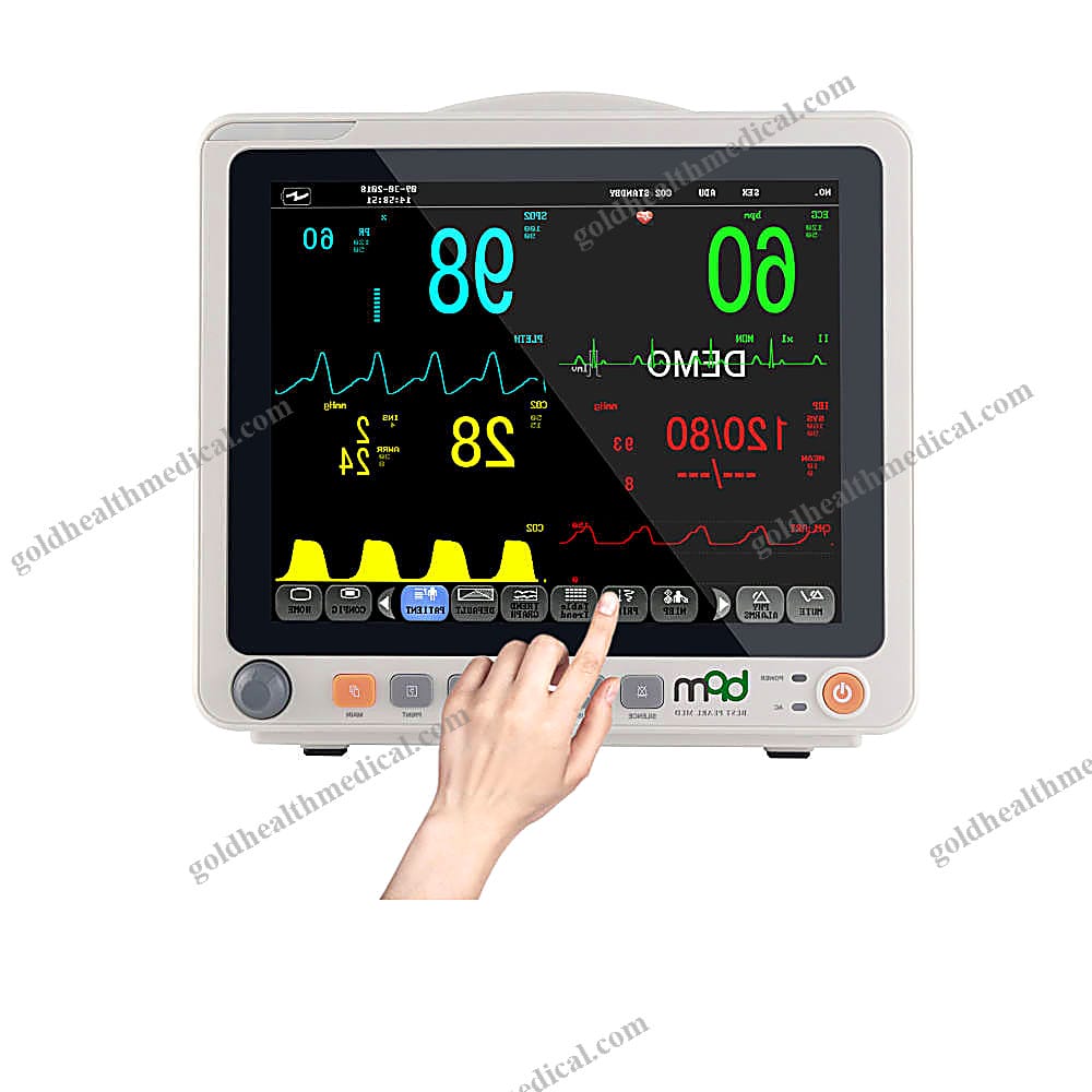 BPMM1215 12 Touch Screen Patient Monitor