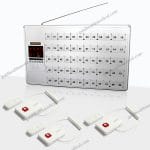 Wireless RF Patient Call System with Bed Extension for Hospitals and Clinics
