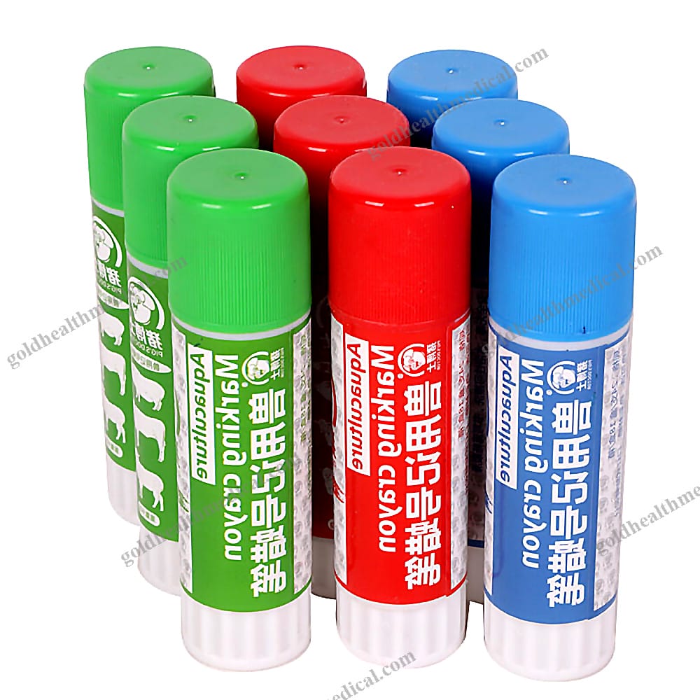 Livestock Marking Crayons Green Blue Red