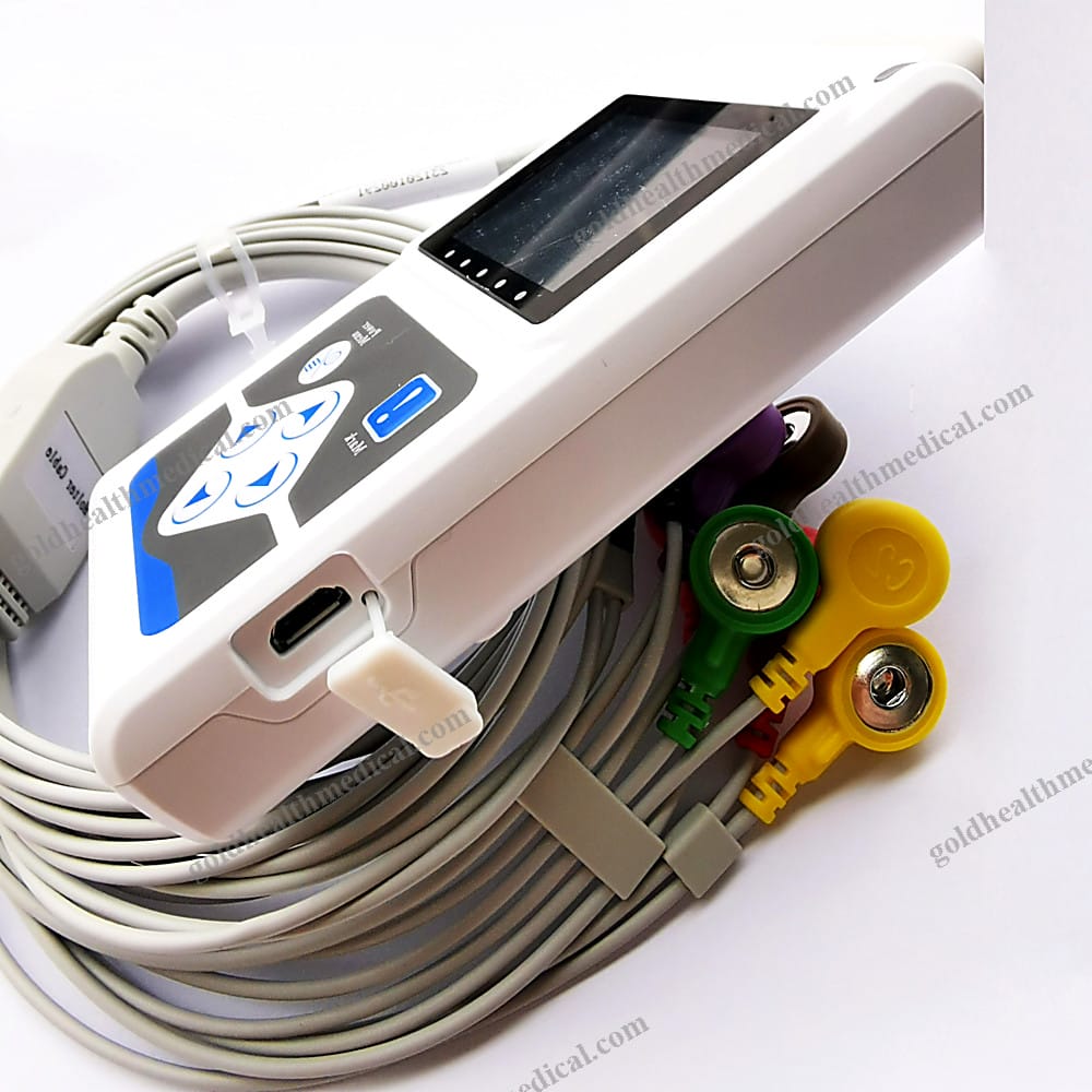 Dynamic 12Channel Holter ECG Monitor RecorderAnalyzer