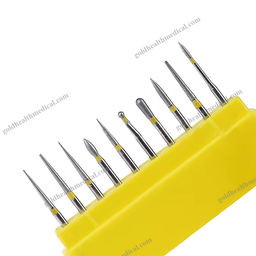 Dental HighSpeed Handpiece with Diamond Bur Set