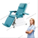 Adjustable Geriatric Recliner with Castors