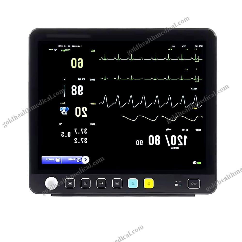 Vet Clinic Multiparameter Vital Signs Monitor with CO2