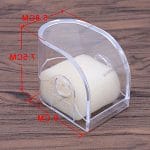 Smart Watch Display Storage Holder with Pillow Transparent Case Protector Organizer for Adults and Children