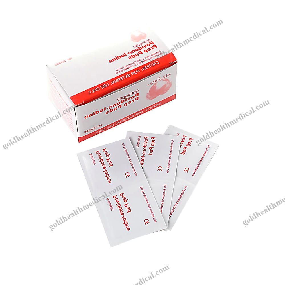 Povidone Iodine Prep Pad 3x6cm