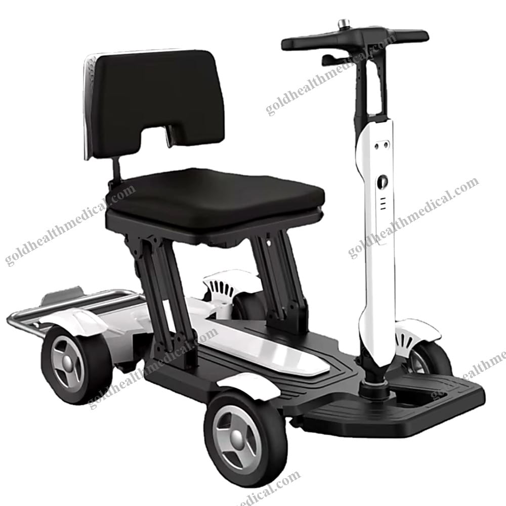 Lightweight Foldable Electric Mobility Scooter for Long Range and Climbing Assistance