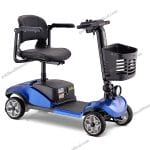 Travel 4 Wheels Folding Mobility Scooter for Seniors