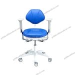 Deluxe Adjustable Dental Chair with Armrest  Backrest Support
