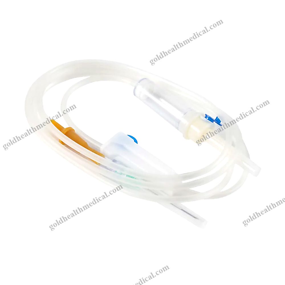 Sterile PVC IV Set with Needle and Burette