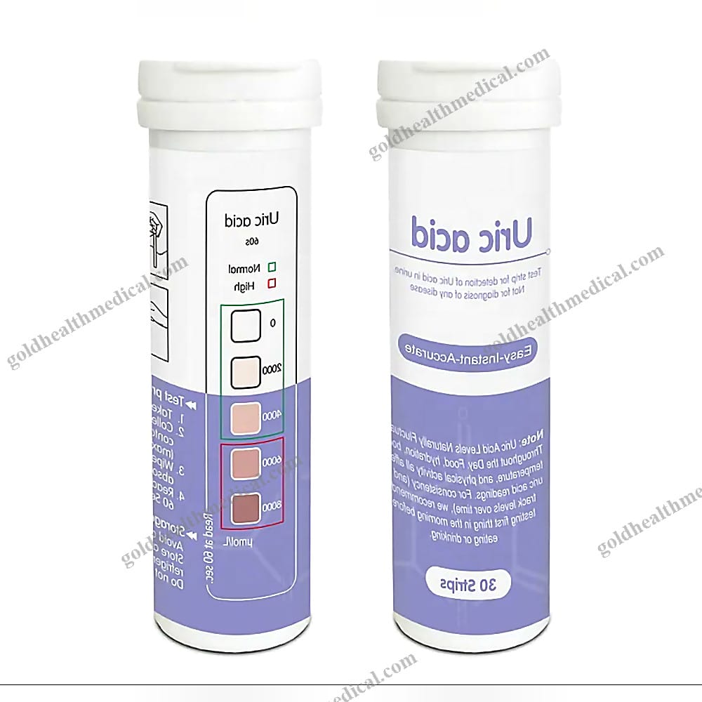 Uric Acid Test Strips Pro