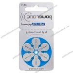 Varta Power One Zinc Air Hearing Aid Batteries Sizes 675
