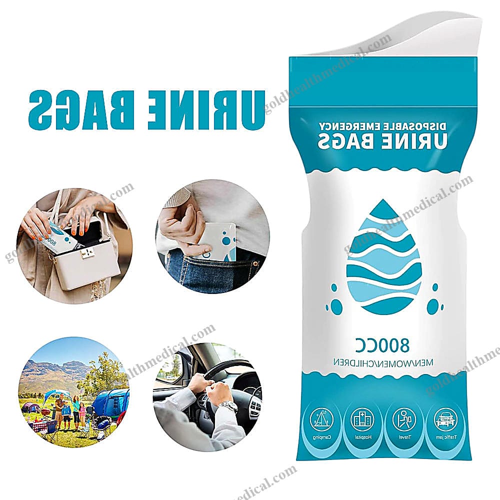 Portable 800CC Emergency Urine Bag