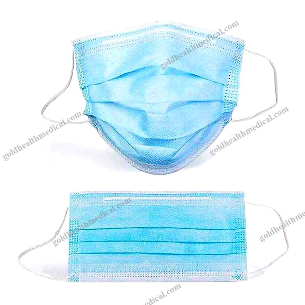 3Ply Disposable Medical Face Mask with SpotWelding Elastic