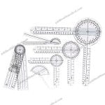 Medical Goniometer Protractor 360180