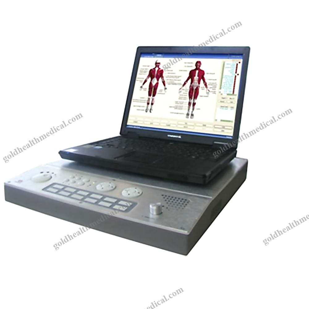4Channel EMG Biofeedback System Portable Electromyography Mapping Device