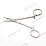 Dental Haemostatic Forceps Straight  Curved Tip