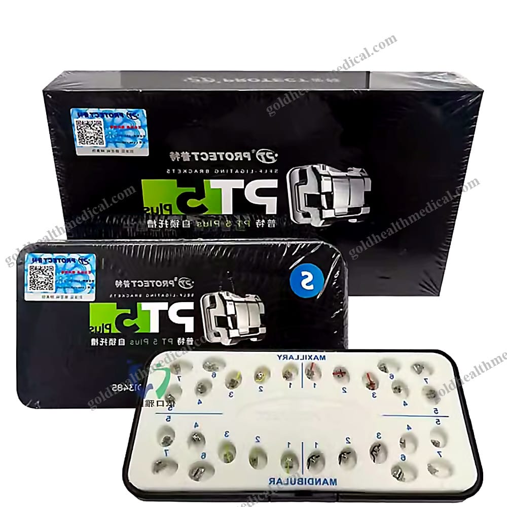 SelfLigating Brackets with Molar Buccal Tubes Orthodontic