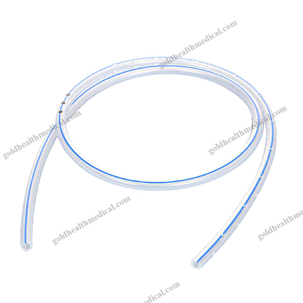 Silicone Round Perforated Abdominal Drain Tube