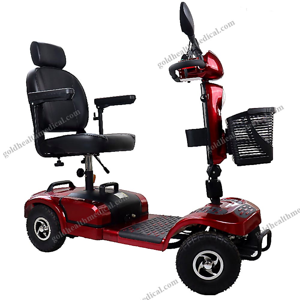 Heavy Duty FourWheel Mobility Scooter for Elderly and Handicapped