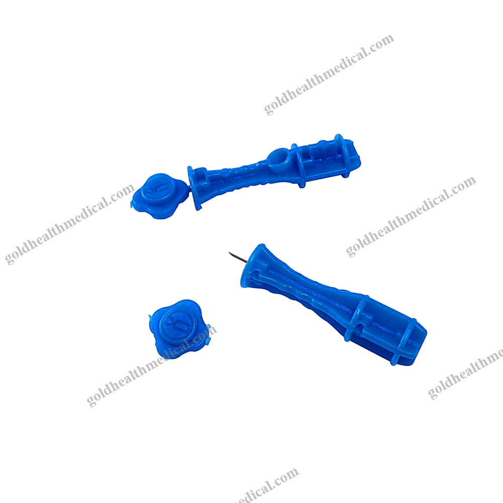 Premium SingleUse Sterile Blood Lancet with Safety Stainless Steel Tip