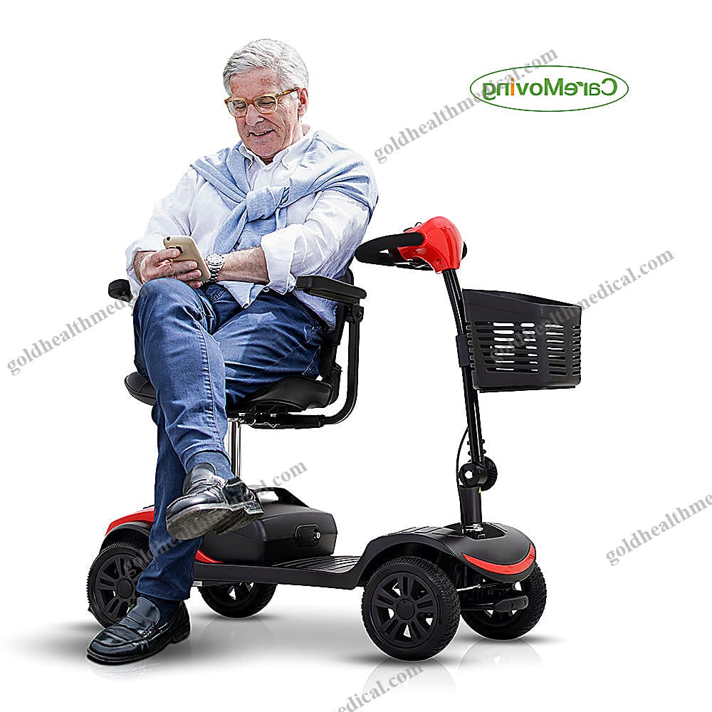 Compact Heavy Duty 4Wheel Mobility Scooter for Adults and Travel