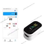 4G WiFi Fingertip Pulse Oximeter Handheld Bluetooth Oxi