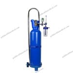 E Size Aluminum Oxygen Cylinder with CGA870 Valve