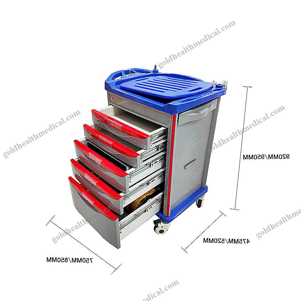 ABS Emergency Trolley Cart