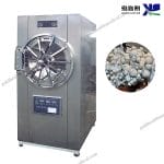 Mini Horizontal Autoclave for Bottle Jar Cans Sterilization Steam Generator