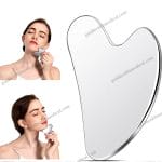 Customized Logo Stainless Steel Gua Sha Scraping Massager for Skin Care