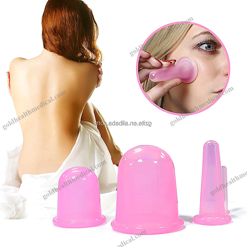 Silicone Cupping Therapy Set AntiCellulite Massager for