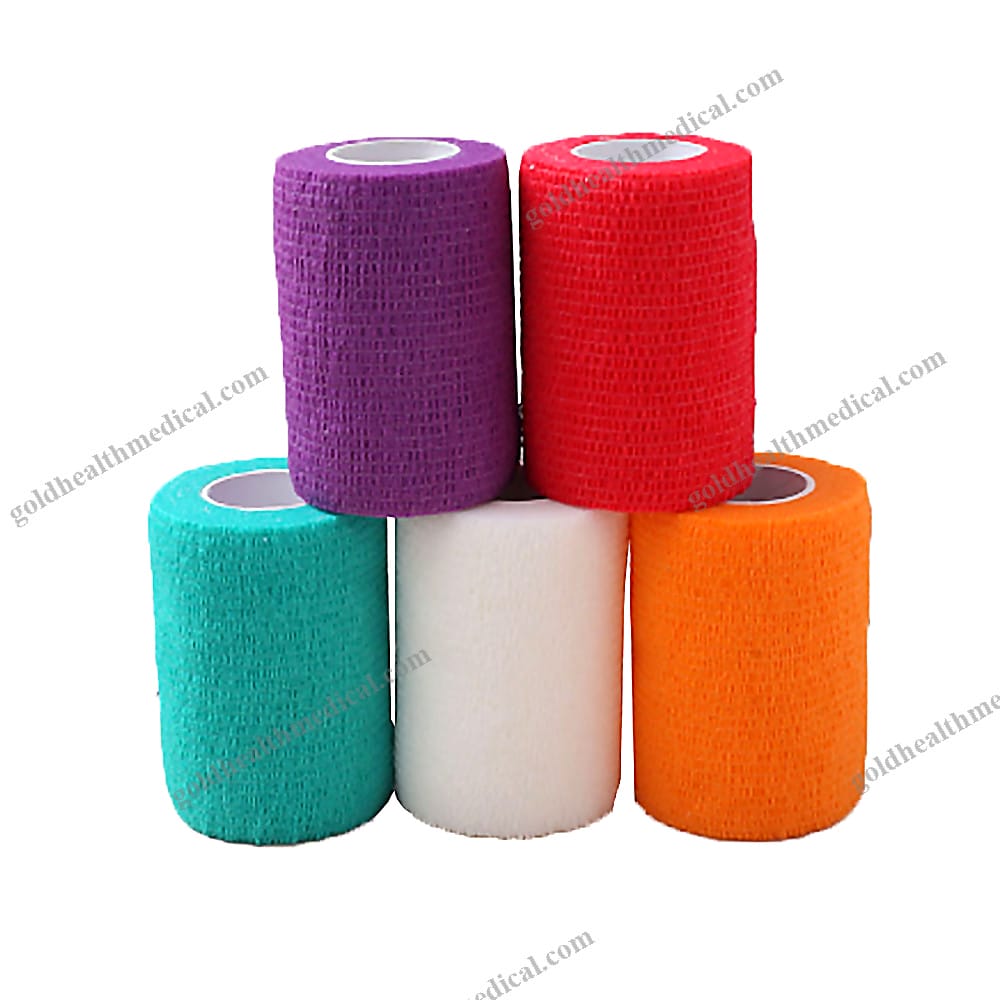 1601123784933_1 Solid Color SelfAdhesive Vet Wrap Pet Cohesive Bandage - Image 1