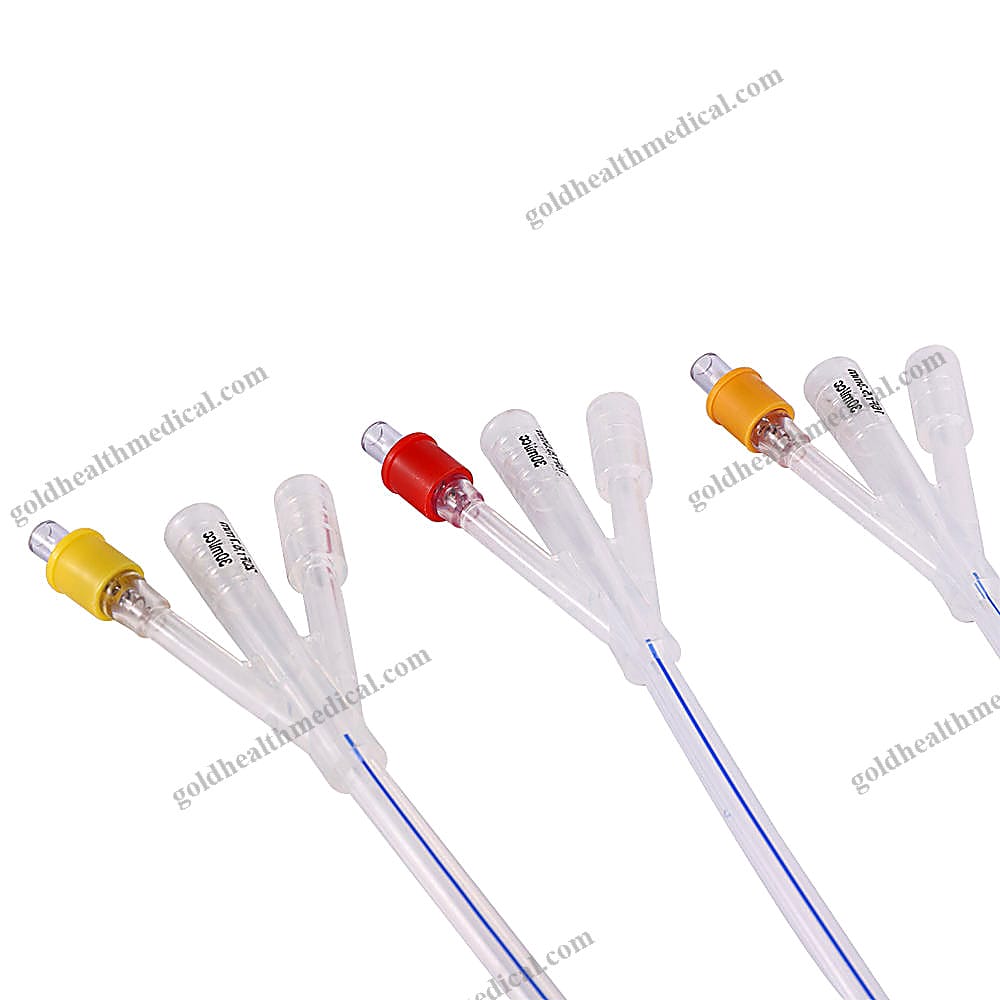 Premium 3Way Silicone Foley Catheter