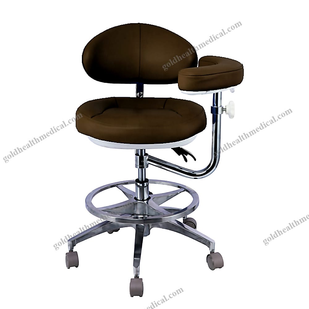 ProLux Dental Surgical Stool with Microscope Compatibility